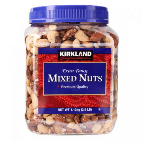 科克兰（KIRKLAND）盐焗综合坚果 1.13kg/罐 柯克兰 柯可蓝 坚果零...