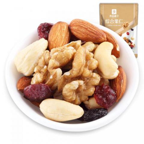 良品铺子 综合果仁75g*1袋每日综合果仁混合坚果果干休闲零食 75g 综合果仁